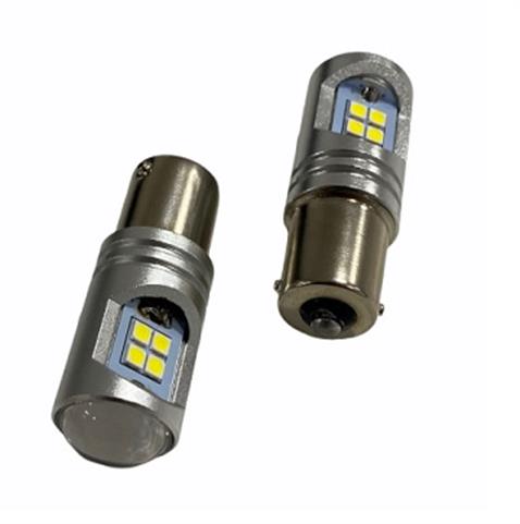 PHOTON 12V 93 AMPUL 12 LEDLİ BEYAZ (MERCEKLİ) CB (2 AD)