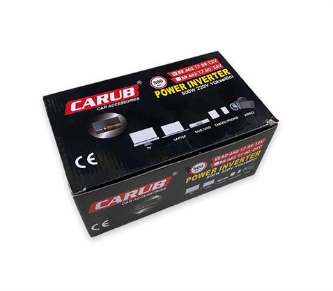 12V DC > 220V AC İNVERTER 500W (MODİFİYE) (USB ÇIKIŞLI-MAŞALI)