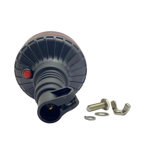 9V-30V ÇAKAR TEPE LAMBA LEDLİ BORU TİP SARSINTIYA DAYANIKLI FONKSİYONLU SARI (117*173 MM) E9