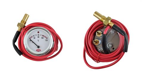 HARARET SAATİ CİVALI 3 MT (40°C-120°C) (İKAZLI) (63 MM)