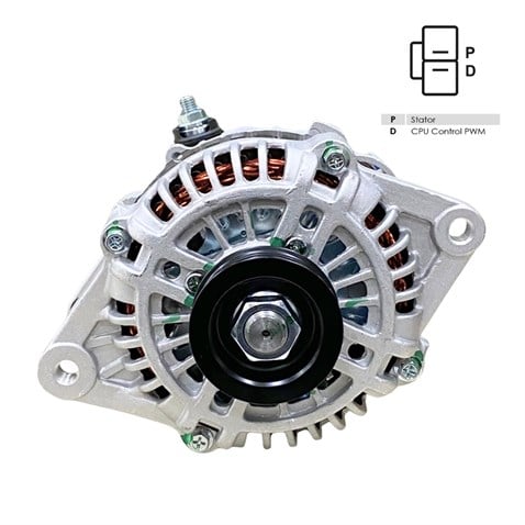 12V ALTERNATÖR DİNAMO MITSUBISHI TİPİ 80 A (P-D) MAZDA 323/5/326/626/MX-5 II/PREMACY/XEDOS