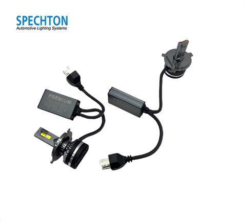 SPECHTON 9V-24V H4 CSP LED XENON FAR AMPUL SETİ 6000K 10000 LÜMEN 45W CANBUS