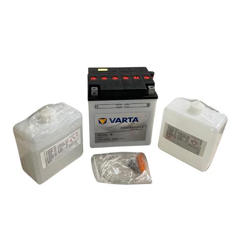 VARTA 12V 30 AH MOTOSİKLET AKÜSÜ 300 A (EN) (168*132*176) (B30L-B) (YB30L-B)