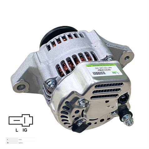 12V ALTERNATÖR DİNAMO NIPPON DENSO TİPİ 45 A (2 FİŞ) (IG-L) DAIHATSU HIJET-JOHNDEERE-FORKLİFT