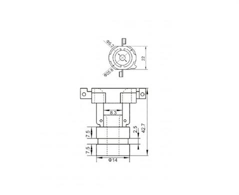 ALTERNATÖR ROTOR BAKIRI BOSCH TİPİ (İÇTEN SOĞUTMALI) 150 A CITROEN-FIAT-FORD-LAND ROVER-OEUGEOT