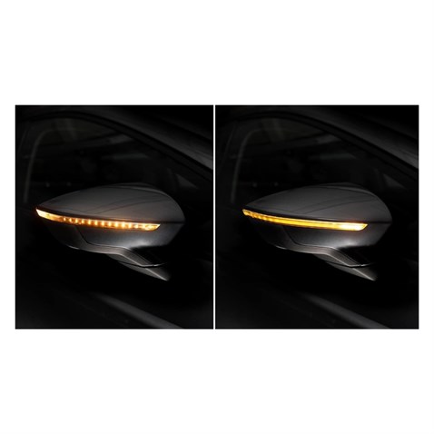 OSRAM AYNA SİNYAL LAMBASI (KAYAR LEDLİ) SEAT LEON 5F 2012 >/IBIZA KJ 2018 >/ARONA KJ 2018 > (2 AD)