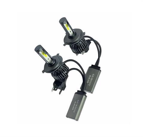 12V H4 DOB LED XENON FAR AMPUL SETİ 6500K 8000 LÜMEN