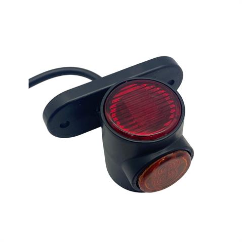 24V BOYNUZ TAKOZ LAMBASI KISA  (LEDLİ) SARI-KIRMIZI-BEYAZ SAĞ