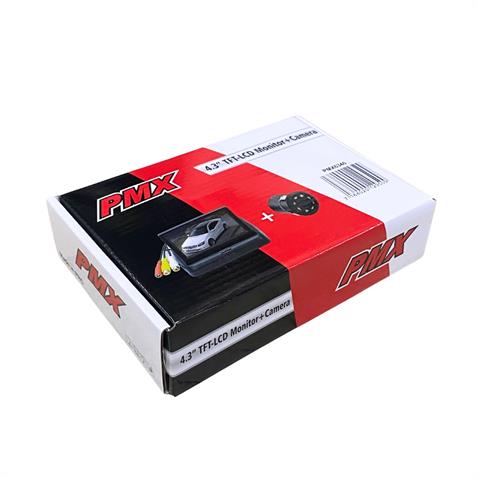 12V ARAÇ İÇİ LCD EKRAN (4.3 ) (KAPAKLI AÇILIR-KAPANIR) + (GECE GÖRÜŞLÜ KAMERA 18.5 MM)