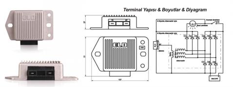 ELO 24V ELEKTRONİK KONJEKTÖR (EM BÜYÜK TİP)