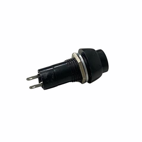 MİNİ BUTON PLS YAYLI (12 MM) SIYAH