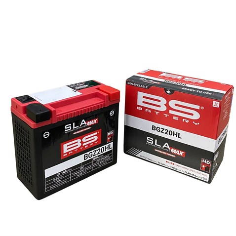 BS BATTERY 12V 18.9 AH MOTOSİKLET AKÜSÜ 310 A (EN) (176*89*154) (BTX20L-BS)(BTX20-BS) (BGZ20HL) SLA