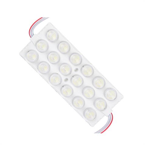 12V MODUL LAMBA 18-LEDLİ BEYAZ (CAMLI) (137*57 MM)