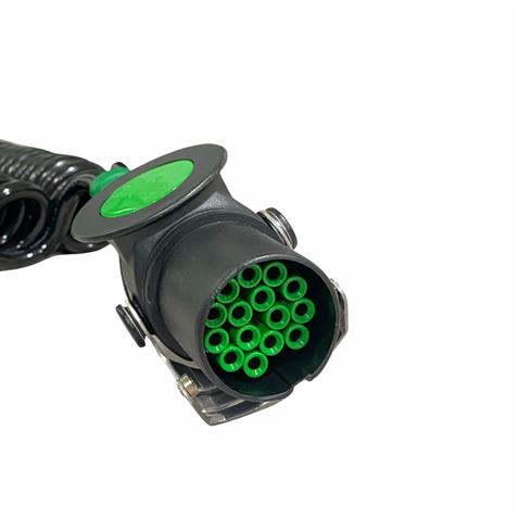 TIR DORSE ELEKTRİK KABLOSU 7Lİ X 2 (3LÜ) (ADAPTÖR) (15 KABLOLU) (6.0 MT) 