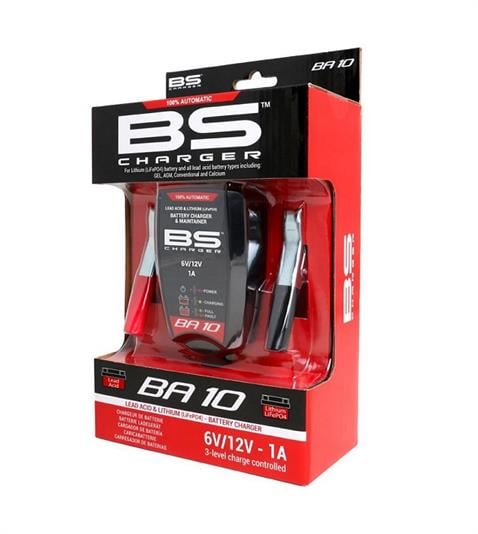 BS CHARGER 6V-12V ŞARJ REDRESÖRÜ (AKÜ ŞARJ CİHAZI) OTOMATİK 1000 mA (1 A)