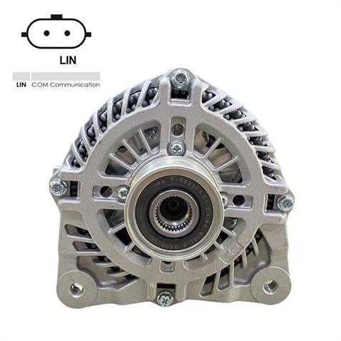 12V ALTERNATÖR DİNAMO 185 A (2 FİŞ) (LIN) MERCEDES VITO-NISSAN NAVARA-RENAULT FLUENCE/MEGANE