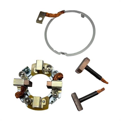 MEGA 24V MARŞ KÖMÜR YUVASI MITSUBISHI TİPİ 5.5 KW (4 KÖMÜRLÜ) (SAÇLI) MERCEDES ACTROS/ATEGO/AXOR