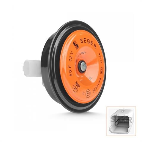 SEGER 12V DİDİT KORNA 435 HZ İNCE SES (SICMA3 SOKETLİ) (ADET) CITROEN-PEUGEOT