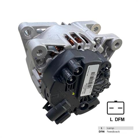 VALEO 12V ALTERNATÖR DİNAMO 120 A (L-DFM) (4 AYAK) CITROEN BERLINGO-FIAT FIORINO-PEUGEOT BIPPER