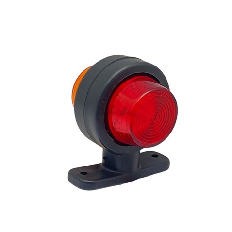 12V-24V TAKOZ LAMBASI MİNİ KÜPE TİP KIRMIZI-SARI (6 LEDLİ)