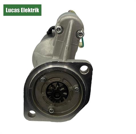 LUCAS 12V MARŞ MOTORU HITACHI TİPİ 9 DİŞ 2.3 KW HELI-HYSTER-ISUZU-KOMATSU-PEUGEOT J9 PREMIER-TAILIFT