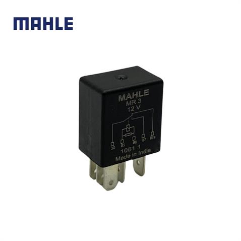 MAHLE 12V RÖLE 5 UÇLU 10/20 A MİKRO (ÇİFT PLATİN) (DİRENÇLİ) (30-85-86-87-87a)