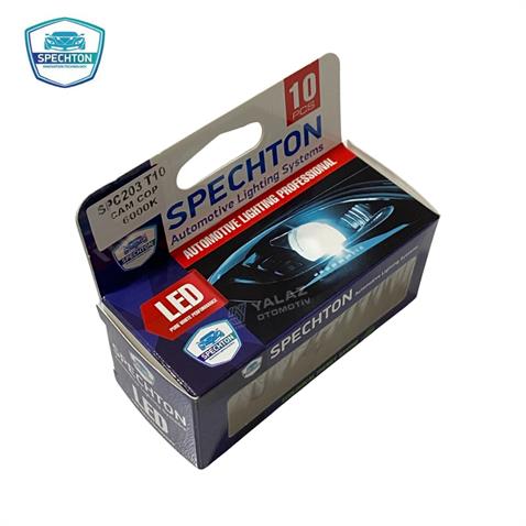 SPECHTON 12V DİPSİZ AMPUL T10 COB LEDLİ 6000K (1 AD)