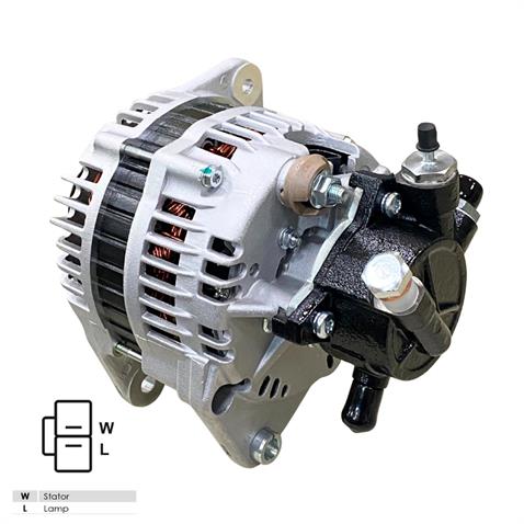12V ALTERNATÖR DİNAMO HITACHI TİPİ 110 A (W-L) (VAKUMLU) OPEL ASTRA/COMBO/CORSA/VECTRA 1.7 DİZEL