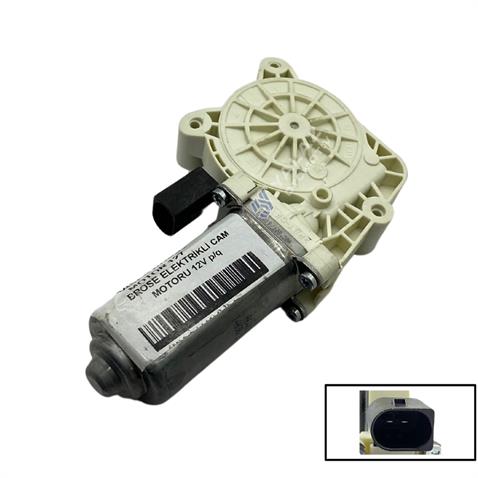 12V CAM KALDIRMA MOTORU (SÜRGÜLÜ OTOMATİK KAPI-KAYAR BASAMAK) (FPG MOTOR) UNIVERSAL
