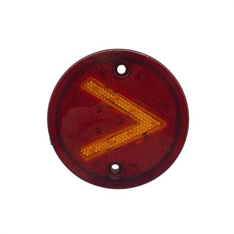 12V-24V STOP LAMBASI YUVARLAK 18 LEDLİ (FREN-PARK-SİNYAL) (97 MM)