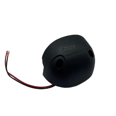 12V-24V PLAKA LAMBASI 6 LEDLİ (SİYAH) (65*45*40 MM)