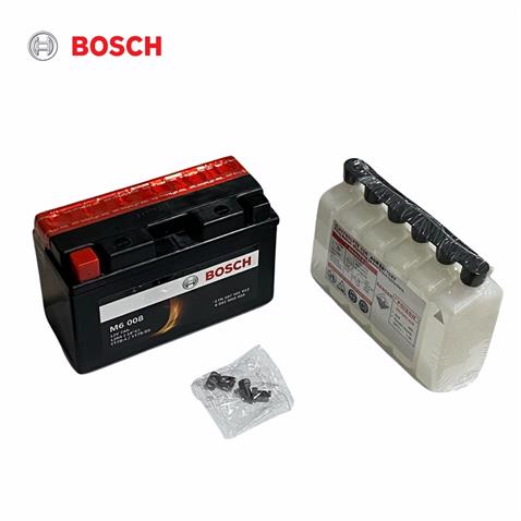 BOSCH 12V 7 AH MOTOSİKLET AKÜSÜ AGM 120 A (EN) (150*65*93) (M6 008) (YT7B-4) (YT7B-BS)