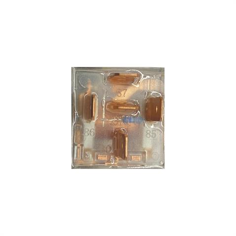 24V RÖLE 5 UÇLU 60 A/80 A (DİRENÇLİ) (SİGORTALI) (30-85-86-87-87a) ŞEFFAF