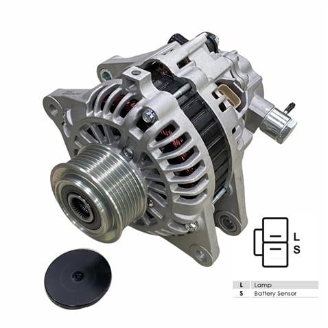 12V ALTERNATÖR DİNAMO VAKUMLU MITSUBISHI TİPİ 110 A HYUNDAI H1/KIA SORENTO 2.5 CRDI 2002-2006