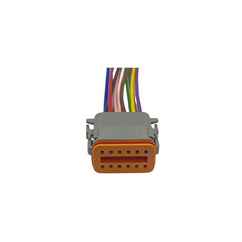 DEUTSCH TESİSAT SOKETİ (12 FİŞ KABLOLU) (DT06-12SA) İŞ MAKİNASI