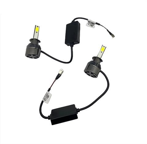 12V-24V H1 COB LED XENON FAR AMPUL SETİ 6000K 8000 LÜMEN CANBUS