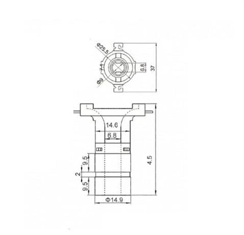 ALTERNATÖR ROTOR BAKIRI VALEO TİPİ (İÇTEN SOĞUTMALI)