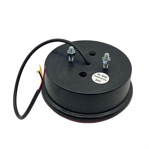 24V PARK-STOP LAMBASI LEDLİ (YUVARLAK) GÜLERYÜZ COBRA-MITSUBISHI-OTOKAR-TEMSA (122 MM)