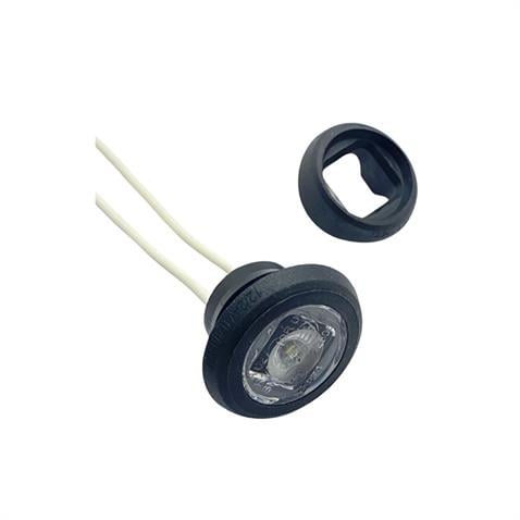 FRISTOM 12V-24V GÖZ-AYNA ALTI-GÜNDÜZ SÜRÜŞ LAMBASI LED BEYAZ (ÇAP:20 MM) E9