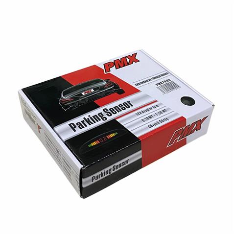 PARK SENSÖRÜ SES İKAZLI+OVAL GÖSTERGELİ (SES AYARLI) (KONUŞAN) (22 MM) FÜME