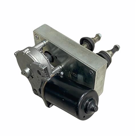 24V SİLECEK MOTORU MEKANİZMALI ÇİFT MİLLİ (M8/M8 CIVATA) (SWF 405001 MOTORLU 5 FİŞ)