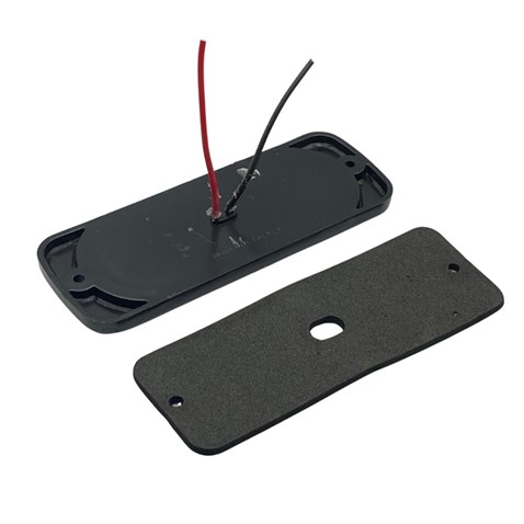 12V-24V İKAZ LAMBASI ÇAKARLI 12 LEDLİ KIRMIZI (116*42 MM) UNIVERSAL