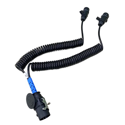 TIR DORSE ELEKTRİK KABLOSU 7Lİ X 2 (3LÜ) (ADAPTÖR) (15 KABLOLU) (4 MT)
