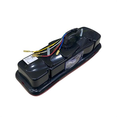 MARS STOP LAMBASI 6-FONKSİYONLU KABLOLU PLAKALI (E ONAYLI) SOL