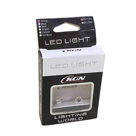 12V DUYLU GÖSTERGE AMPULÜ DİPSİZ (TEK LEDLİ) BEYAZ (2 AD)