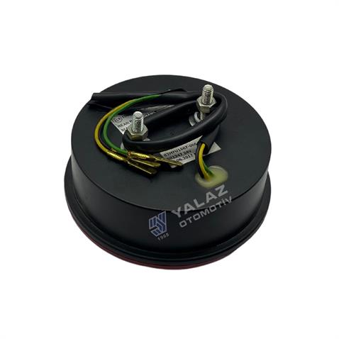 FARPLAS 24V PARK-SİNYAL LAMBASI LEDLİ (YUVARLAK) GÜLERYÜZ COBRA-MITSUBISHI-OTOKAR-TEMSA (122 MM)