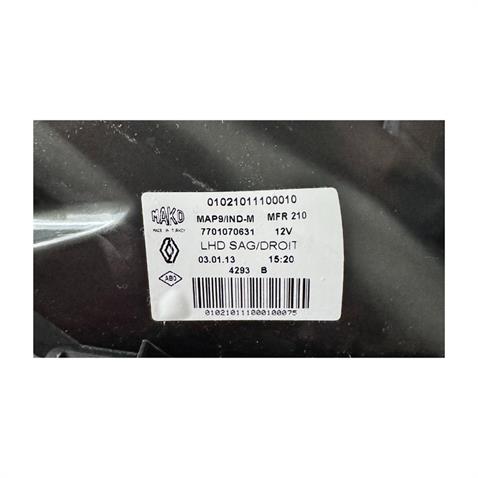 MAKO KOMPLE FAR (ELEKTRİKLİ-MOTORSUZ) RENAULT SYMBOL THALIA 2009 > SAĞ OEM