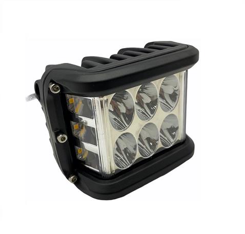 10V-48V LED BAR OFF-ROAD ÇİFT SIRA SARI (12 LEDLİ 36 W) SARI ÇAKARLI
