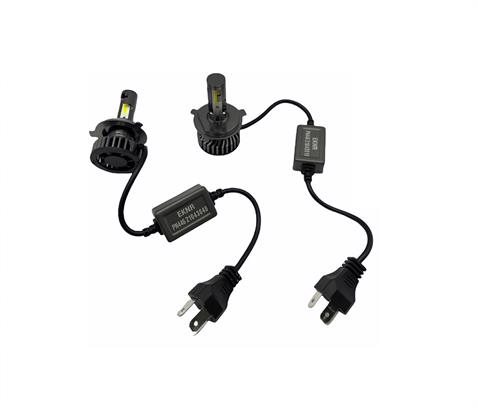 9V-32V H4 DOB LED XENON FAR AMPUL SETİ 6500K 8000 LÜMEN CANBUS