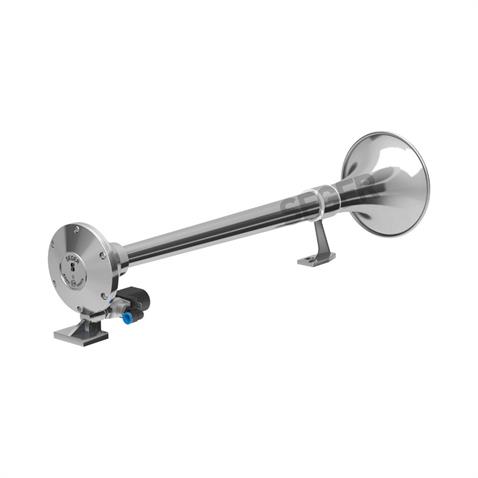 SEGER 12V HAVALI KORNA TEKLİ KROM 637 MM (MARİN)